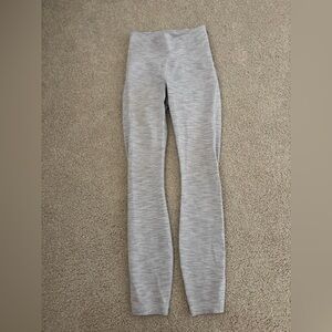 Lululemon train time leggings size 2. 25 inch inseam. Gray color